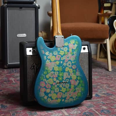 MINT 1993 Fender Japan A-Serial TL69-75 ’69 Telecaster Reissue Blue Flower w/HC, MIJ, FujiGen image 14