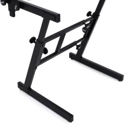 On-Stage KS7365-EJ Folding-Z Keyboard Stand with 2nd Tier image 2