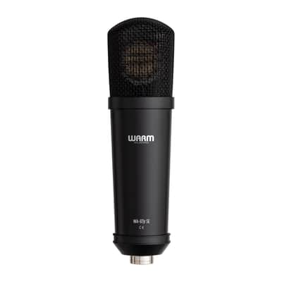 Warm Audio WA-87jr SE Large-Diaphragm Condenser Microphone (Black) image 2