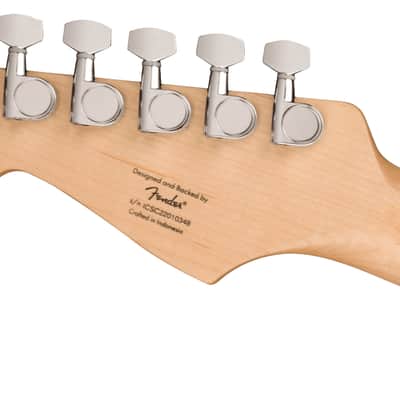 Fender Squier Sonic Stratocaster HSS - Tahititan Coral w/ Frontman 10G Amplifier image 7