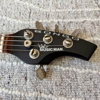Ernie Ball Music Man Bongo 4 HH 2006 - Sapphire Black image 13