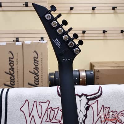 Jackson American Series Soloist SL2 DX Floyd Rose Ebony Fingerboard Satin Black 7.90 lbs image 9