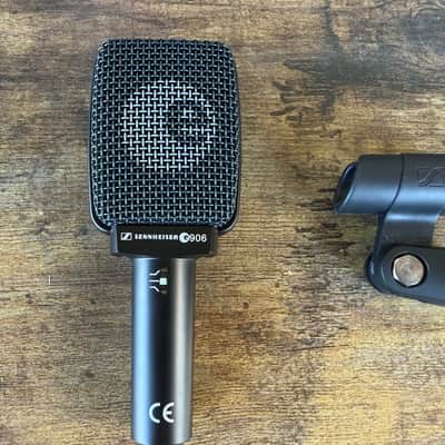 Sennheiser e906 Supercardioid Dynamic Instrument Microphone 2004 - Present - Black image 2