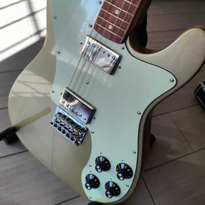 Fender Chris Shiflett Artist Series Signature Telecaster Deluxe 2016 - Present - Shoreline Gold image 8