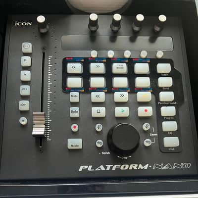 Icon Platform Nano DAW Control Surface 2010s - Black image 1