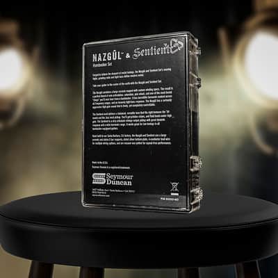 Seymour Duncan Nazgul / Sentient 6 String Humbucker Pickup Set Black 11108-96-B image 2