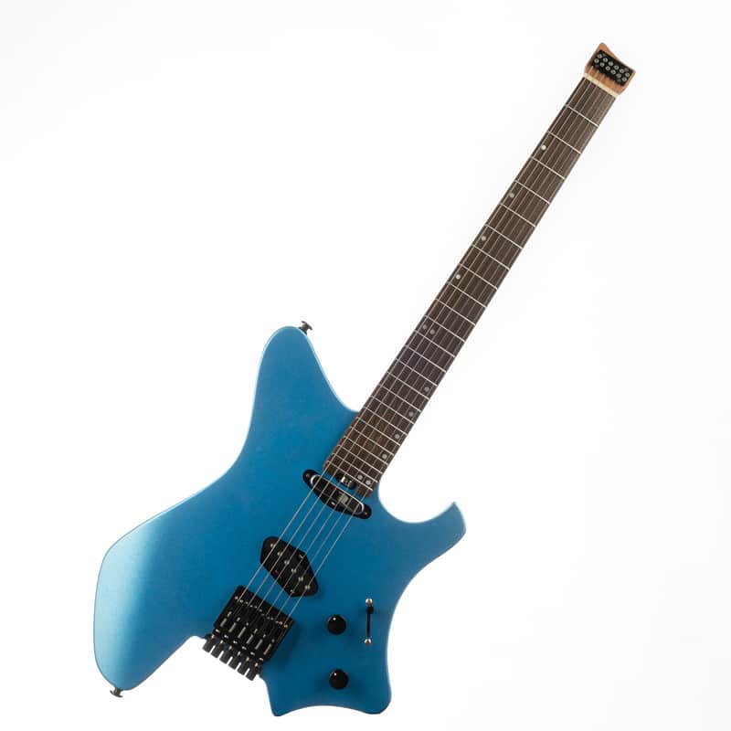EART GW2T-SE Headless Electric Guitar, Solid Roasted Mahogany Body with Roasted Canada Hard Maple Standard Artones-TSE Pickup,Satin Finish image 1