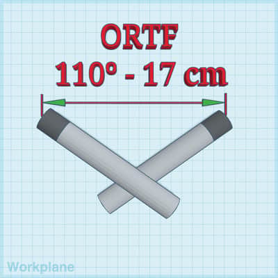 ORTF-24mm Stereo Microphone Mount - Stereo Bar - JMAcoustic Mic Clip image 4