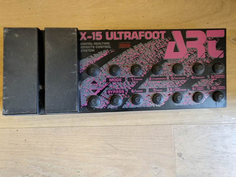 ART X-15 ULTRAFOOT DIGITAL REALTIME EFFECTS CONTROL SYSTEM image 1