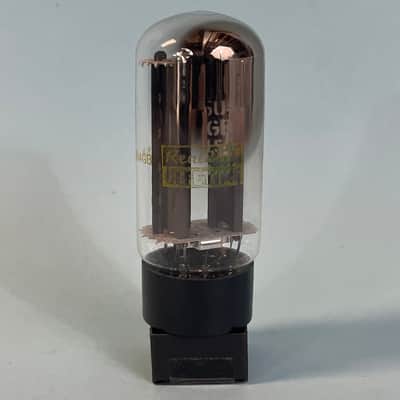 1958 General Electric 5U4GB Vintage GE Realistic Side Getter Rectifier Tube!T276 image 2
