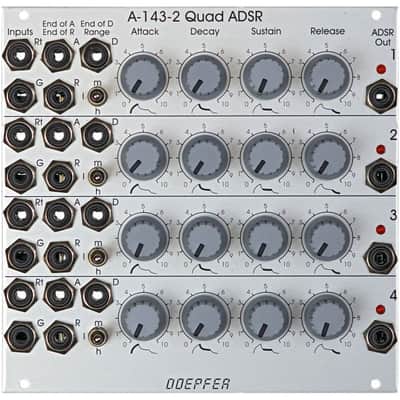 Doepfer A-143-2 Quad ADSR | Reverb