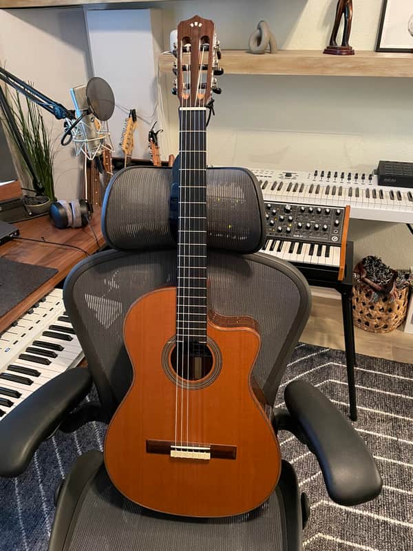 Cordoba Fusion 12 Orchestra CE Canadian Cedar Top / Indian Rosewood Back and Sides image 1