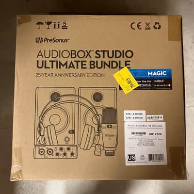 PreSonus AudioBox Studio Ultimate Bundle 25-Year Anniversary Edition Open Box Unregistered image 4