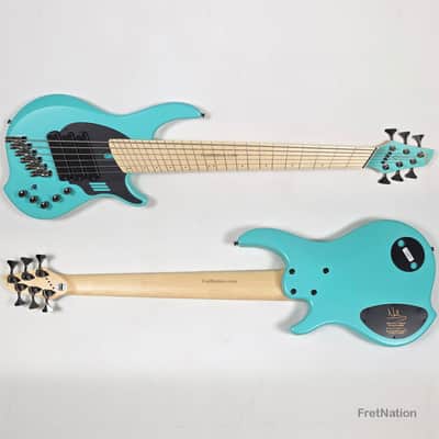 Dingwall NG3 6-String Matte Celestial Blue Bass w/ Bag 9.74lbs #16891B - B-Stock image 2