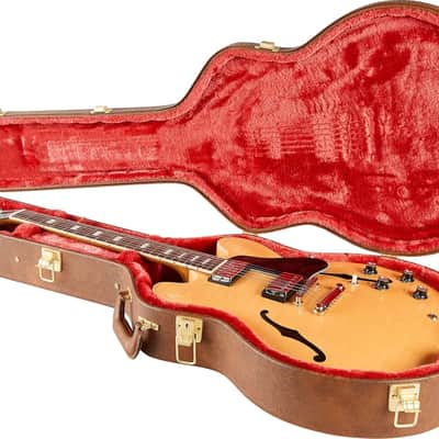 Gibson ES-335 Figured Semi-Hollow Electric Guitar, Rosewood Fingerboard, Antique Natural image 4