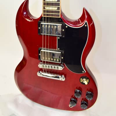 2013 Gibson SG Standard '61 Reissue Electric Guitar, Heritage Cherry w/ Tweed Case image 4