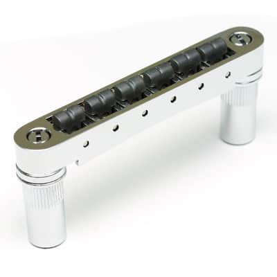 Graph Tech String Saver Resomax NV2 Autolock Bridge 6mm-Chrome image 1