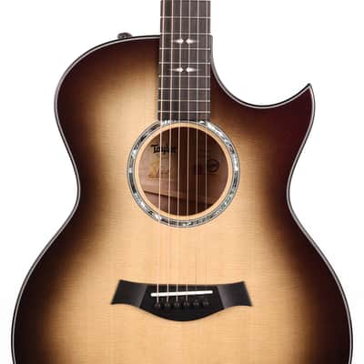 Taylor Custom Shop 2025 Catch Event Grand Auditorium Silver Cranberry Supernova image 4