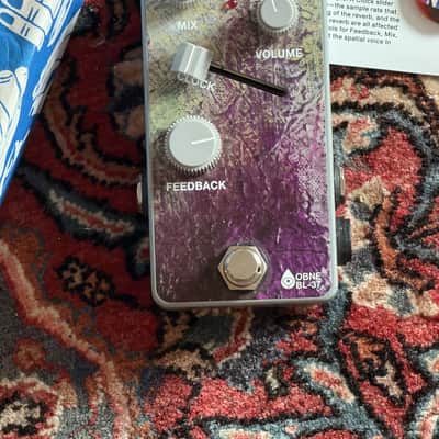 Old Blood Noise Endeavors BL-37 Reverb 2023 - Present - Grey / Purple Graphic image 1