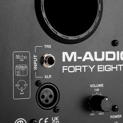 M-Audio Forty Eighty Active Studio Monitor with Bluetooth - Single 2024 - Present - Black / Bronze image 7