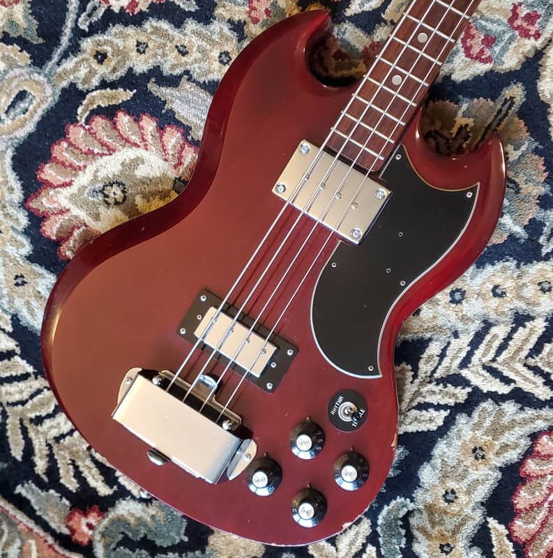 Greco EB Bass Guitar || Gibson EB SG lawsuit copy || EB350 image 1