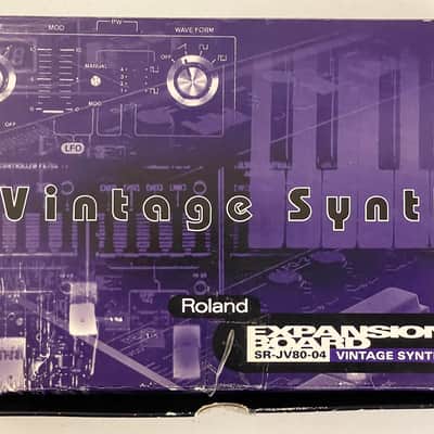 Roland SR-JV80-04 Vintage Synth Expansion Board NEW CAPACITOR image 1
