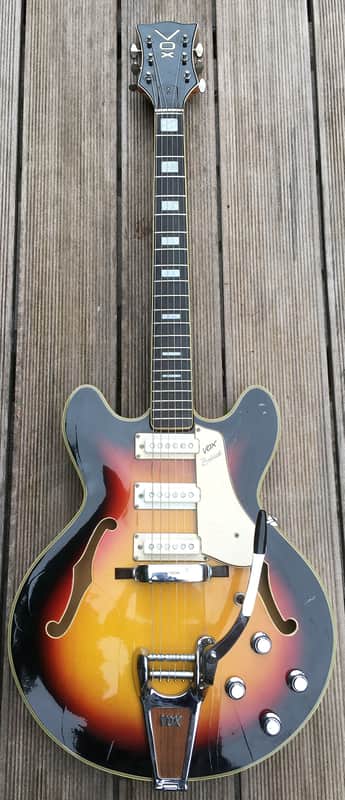 VINTAGE VOX Bobcat V219 * 1960s * ES-335 for the small purse image 1