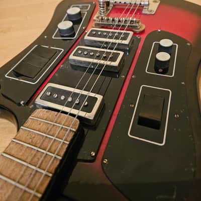 Formanta USSR Soviet Electric Guitar With Fuzz Vintage image 8