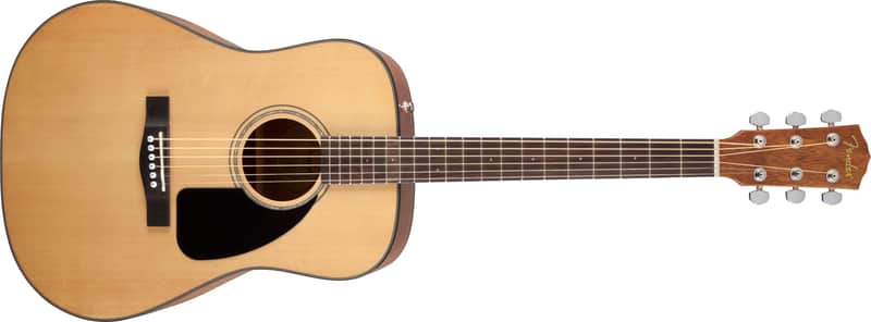 Fender CD-60 with Walnut Fretboard 2020 - Present - Natural image 1