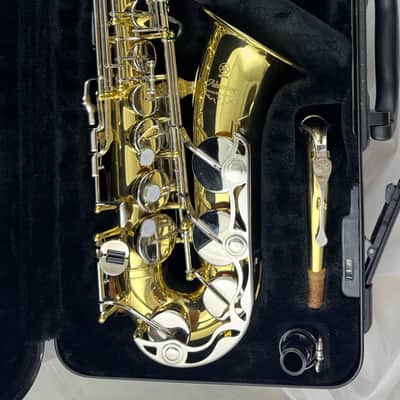 Yamaha USA YAS-200AD Alto Saxophone 2000s - Brass image 4