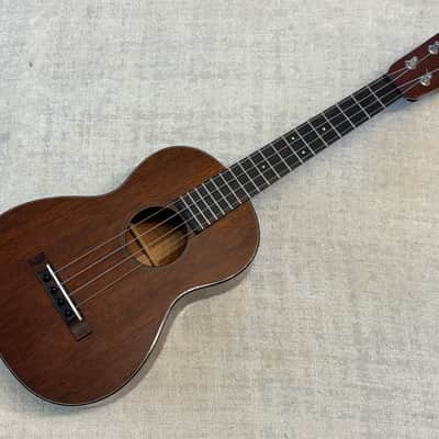 Vintage Martin 1T Mahogany Tenor Ukelele Nazareth, PA 1940’s-1950’s + Chipboard Case image 4