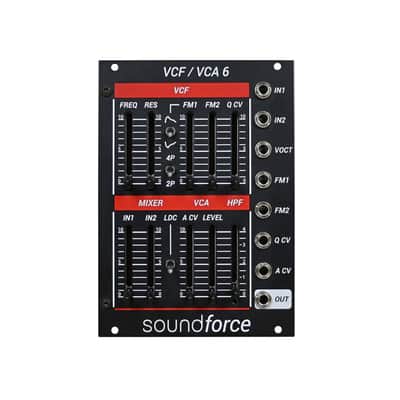 Soundforce VCF/VCA 6 - Black image 1