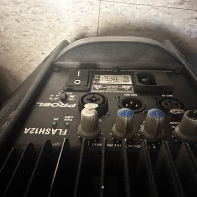 ( PAIR ) PROEL FLASH12A Active PA Speakers– Excellent Condition image 2