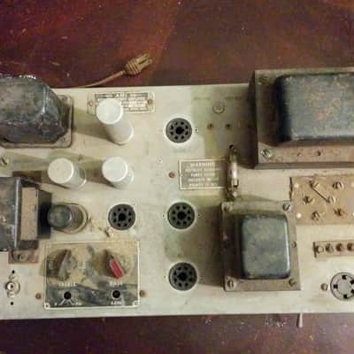 AMI Model A AA Tube Audio Frequency Amplifier 6L6 Mono Jukebox 1946 Steel image 1