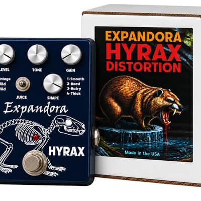 Expandora HYRAX LIMITED RUN LM308 CHIP In This Pedal! “Vermin” Style Distortion! image 2