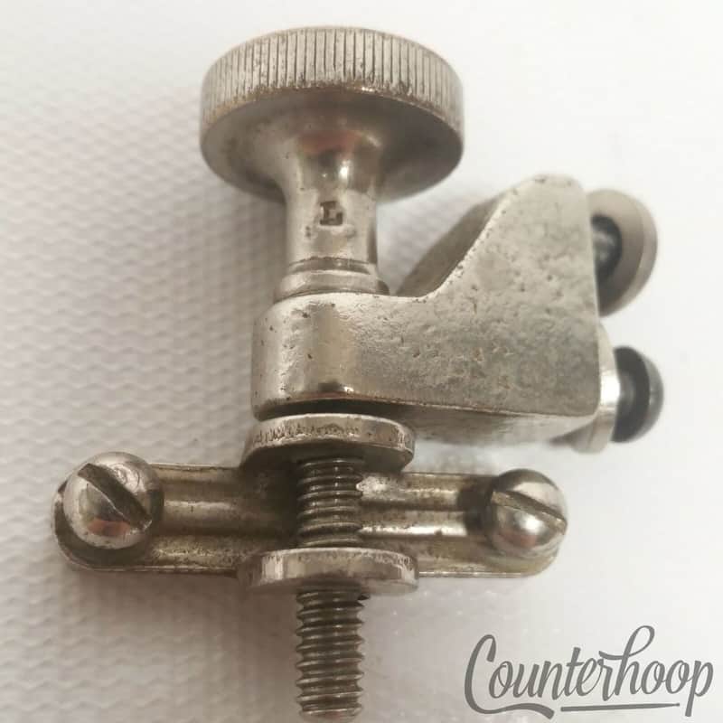 Ludwig Snare Drum Strainer Nickel 7/16"Marching Parade Vintage 20s USA Tensioner image 1