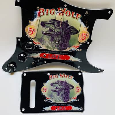 Lace Sensor Big Wolf Custom Loaded Pickguard - Big Wolf image 3