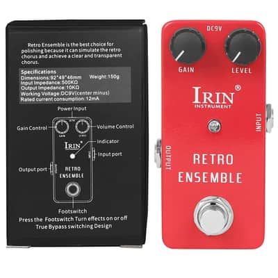 Irin RS-05 Retro Ensemble Chorus Pedal Simulate the Retro Chorus Effect True Bypass, price include the import duty to US buyer image 2