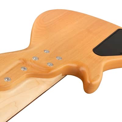 Sadowsky MetroLine 24-Fret Singlecut Vintage Bass-Red Alder Body-5 String-Natural Transparent Satin image 6