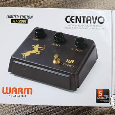Open Box - Warm Audio Centavo Blackout Limited Edition Overdrive Pedal WA-CVB image 2