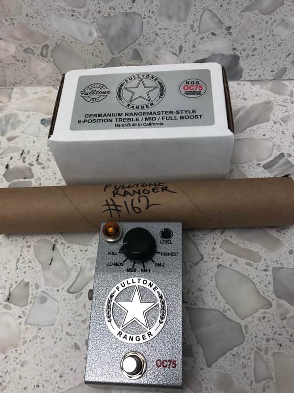 ギター Fulltone Custom Shop RANGER N.O.S. OC-75 Fulltone Custom Shop Ranger OC-75 Treble Boost | Reverb