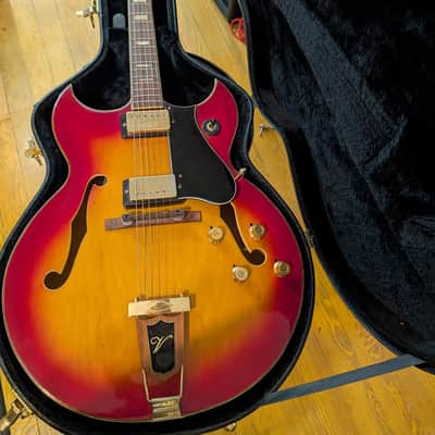 Ventura V-1400 Barney Kessel Hollow Body Electric Guitar 1960s Japan image 15