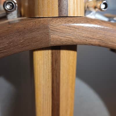 !USA! Handmade 5-String Banjo Natural Walnut w/ Superior HSC image 16
