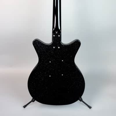 Danelectro '59 Mod New Old Stock Plus Blackout Black Metalflake image 7