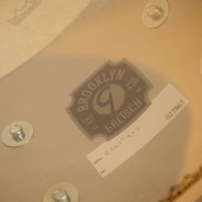 Gretsch GS651415 Brooklyn Series 6.5x14" Snare Drum in Silver Sparkle image 5