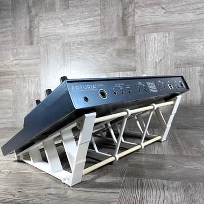 25º Stand for Arturia MicroFREAK Synthesizer - DWL - Color WHITE - by KZcraftworks - US Seller image 3