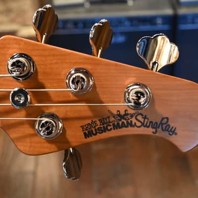 Ernie Ball Music Man Stingray Special HH Tectonic Blue Sparkle #0792 image 5