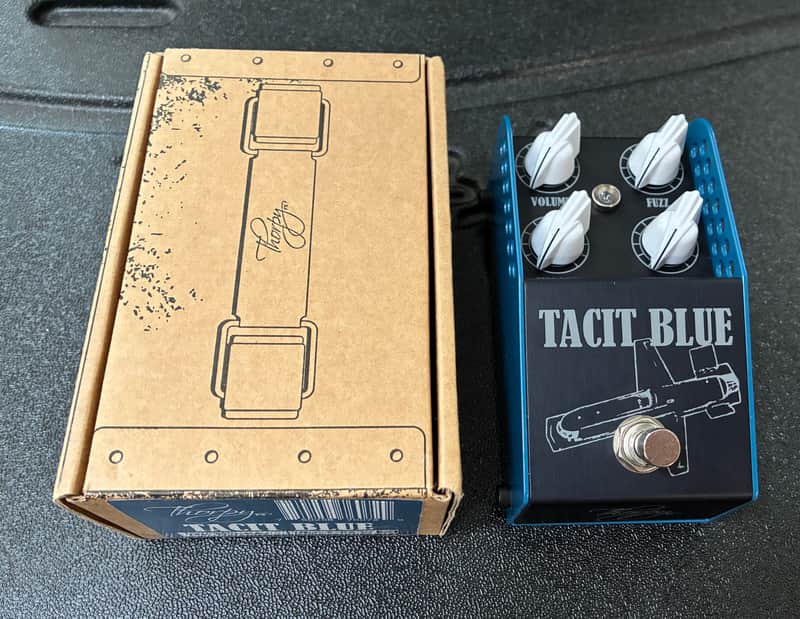 ThorpyFX Tacit Blue Germanium Fuzz 2023 - Blue / Black image 1