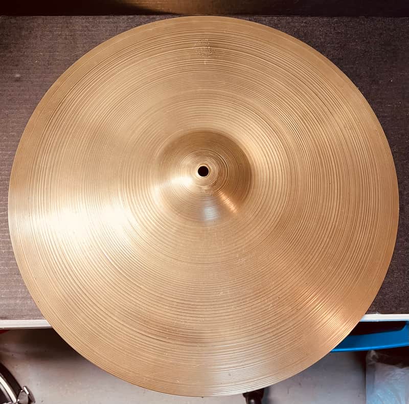 Zildjian 19” Crash Ride Cymbal Vintage 60’s Stamp image 1