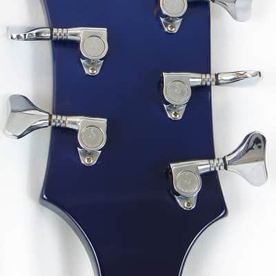 1987 Rickenbacker 4003 5 String Fretless Midnight Blue SUPER RARE! image 7